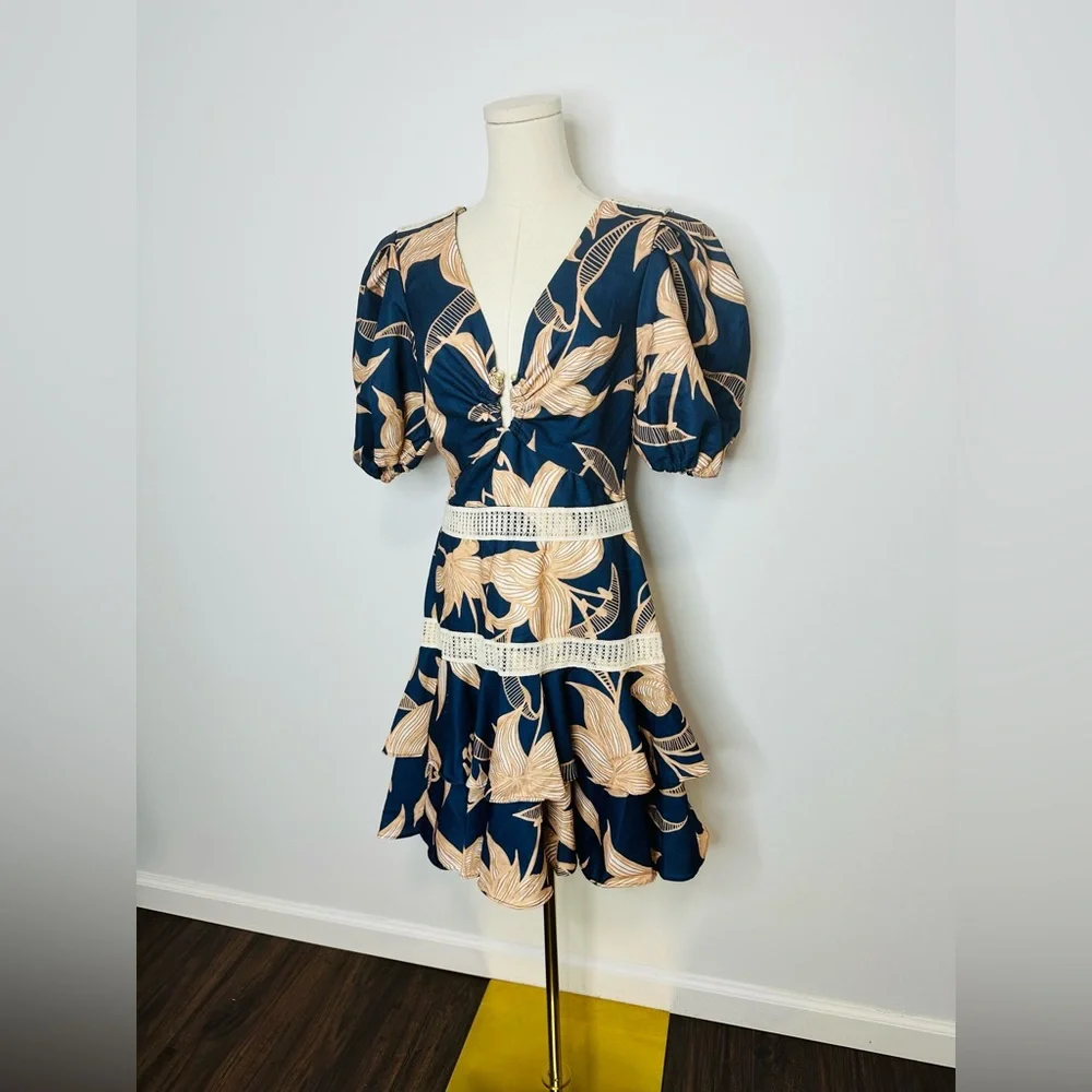 PatBo Stargazer Lace Trim Dress - Picture 4 of 11